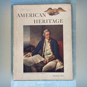 Hard Back American Heritage Publishing December 1961 Book  Magazine of History